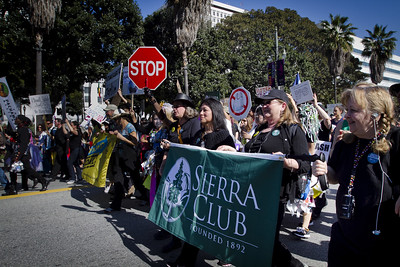 Sierra Club demonstration 